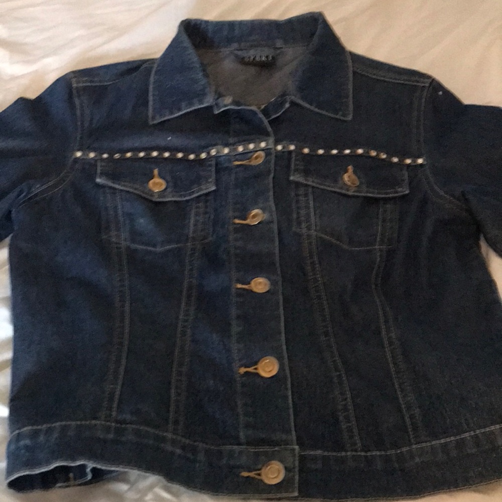 Apart impressions jean jacket with gems !